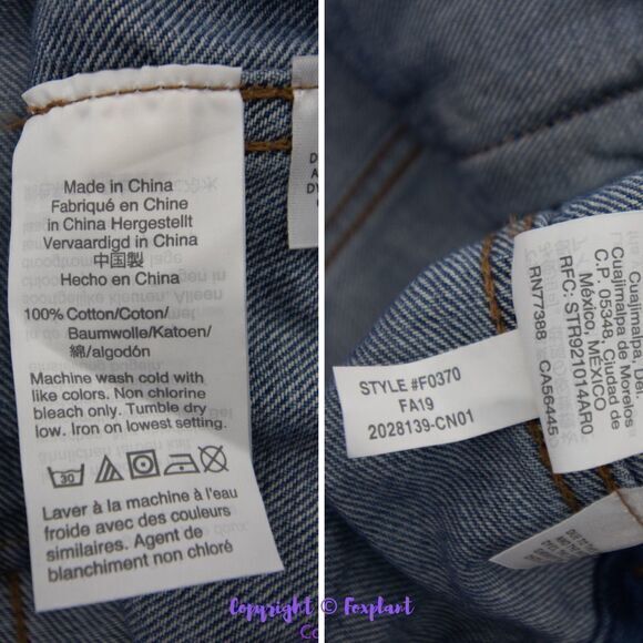 NEW Madewell The Jean Jacket in Pinter Wash, 2X - Picture 15 of 16